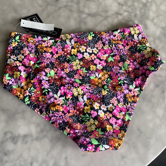 California Waves for Macys Strappy Side Bikini Bottom - Picture 5 of 7